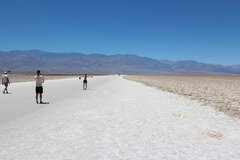 Death Valley Park, Heiße Luft weht in der Wüste